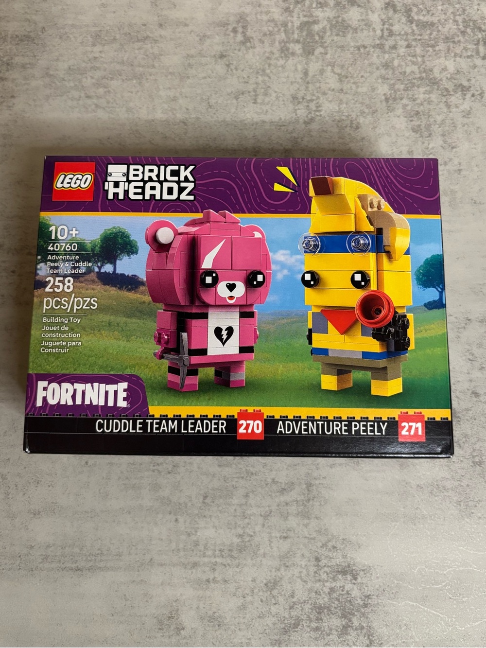 Lego BrickHeadz Fortnite Adventure Peely & Cuddle Team Leader Set (#40760)